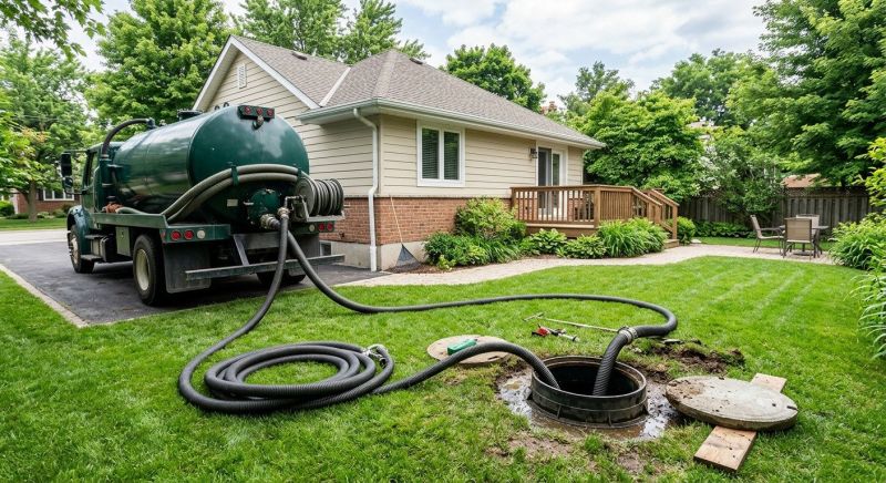 Septic Cleaning project example