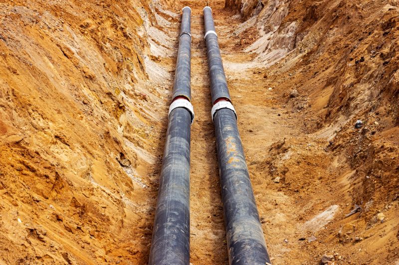 Sewage Line Installation