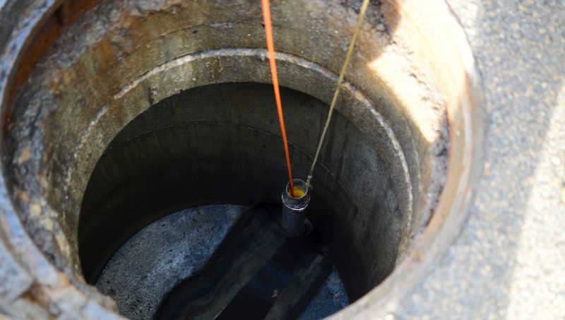 Sewage Line Installation